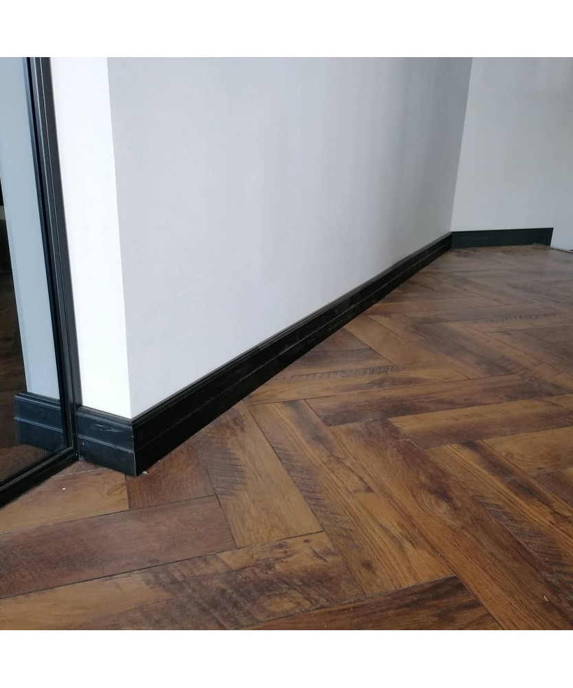 Agt 5020 Mat Siyah 10 Cm Mdf Süpürgelik